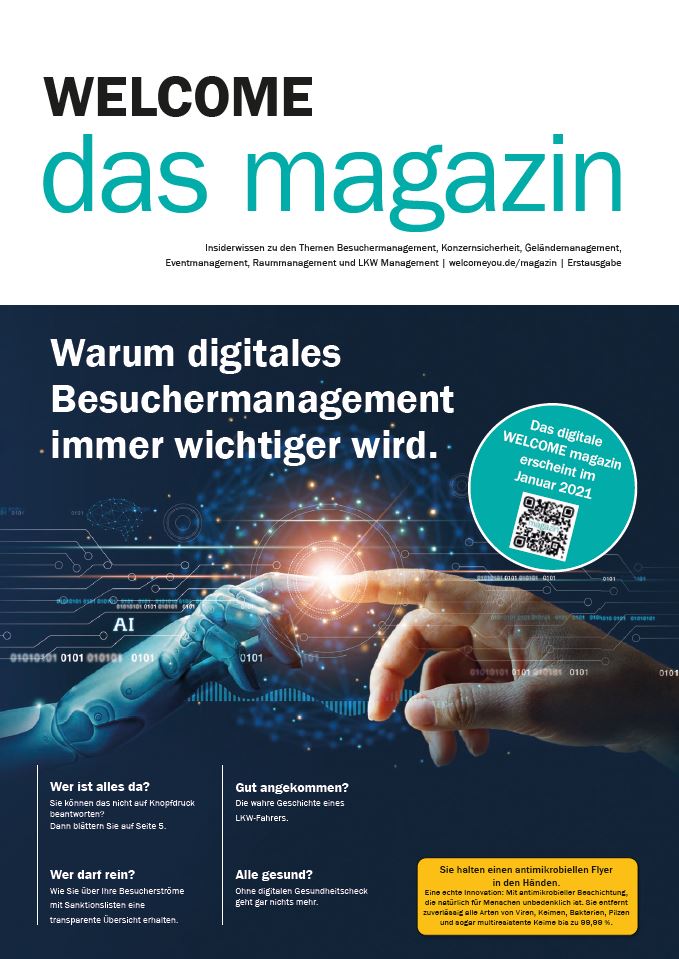 Titelseite Flyer Vorschau für Website