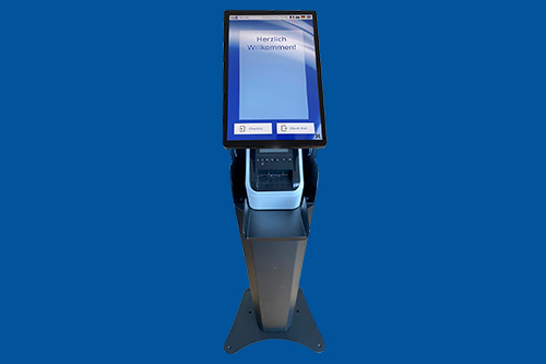 WELCOME Selfservice Bodenstation mit Drucker