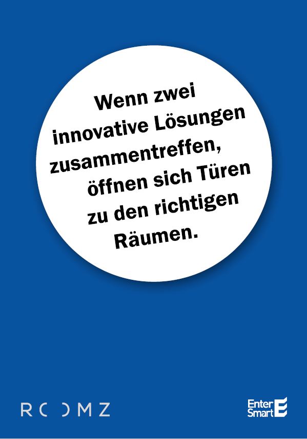 Broschüre: WELCOME und ROOMZ – Integration von Besuchermanagement und Raumbuchung